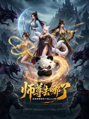 师尊去哪了：变成神兽被五个徒儿rua秃-动漫封面