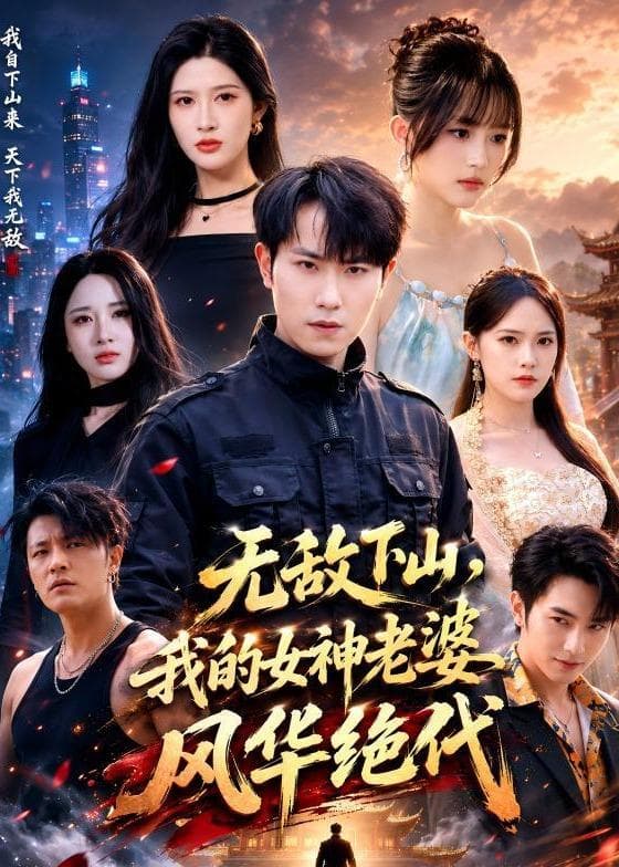 无敌下山，我的女神老婆风华绝代-短剧封面