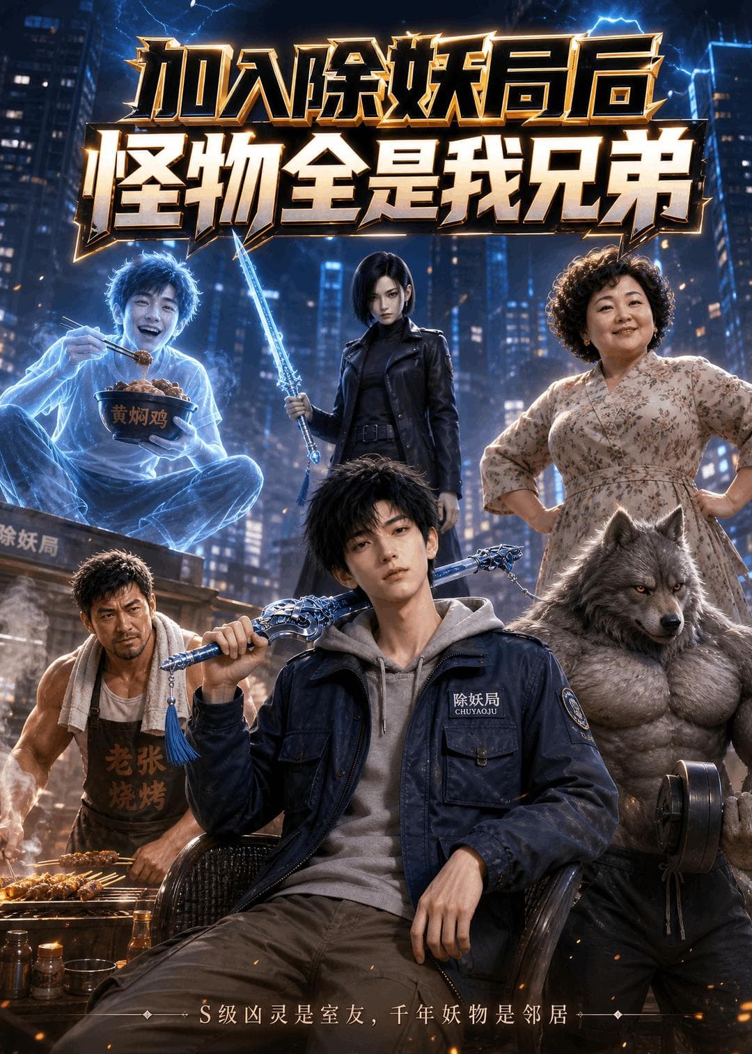 加入除妖局后，怪物全是我兄弟-剧集封面