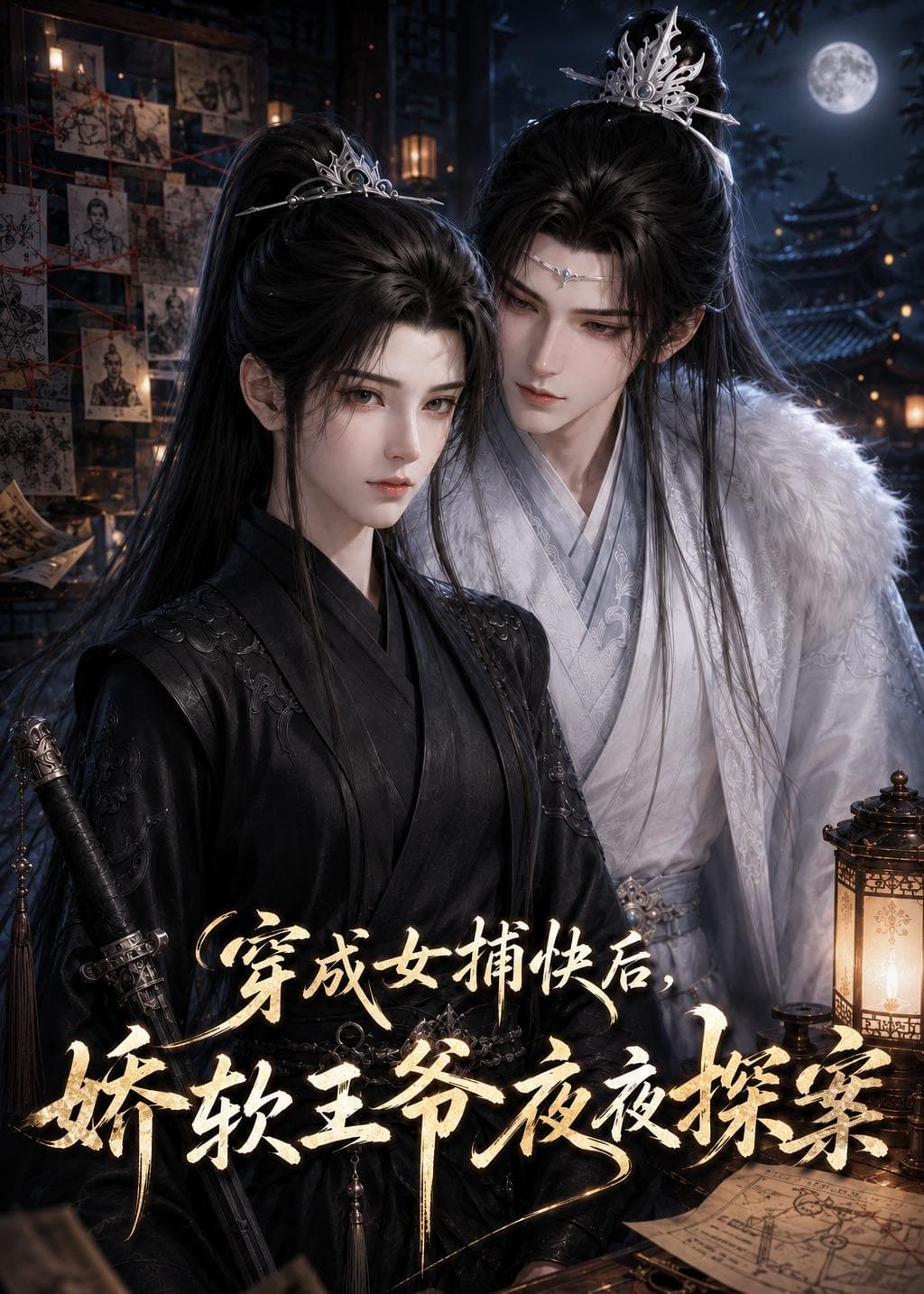 穿成女捕快后，娇软王爷夜夜探案-剧集封面