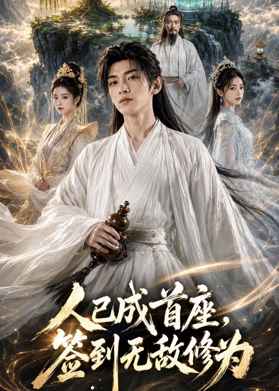 人已成首座，签到无敌修为-剧集封面