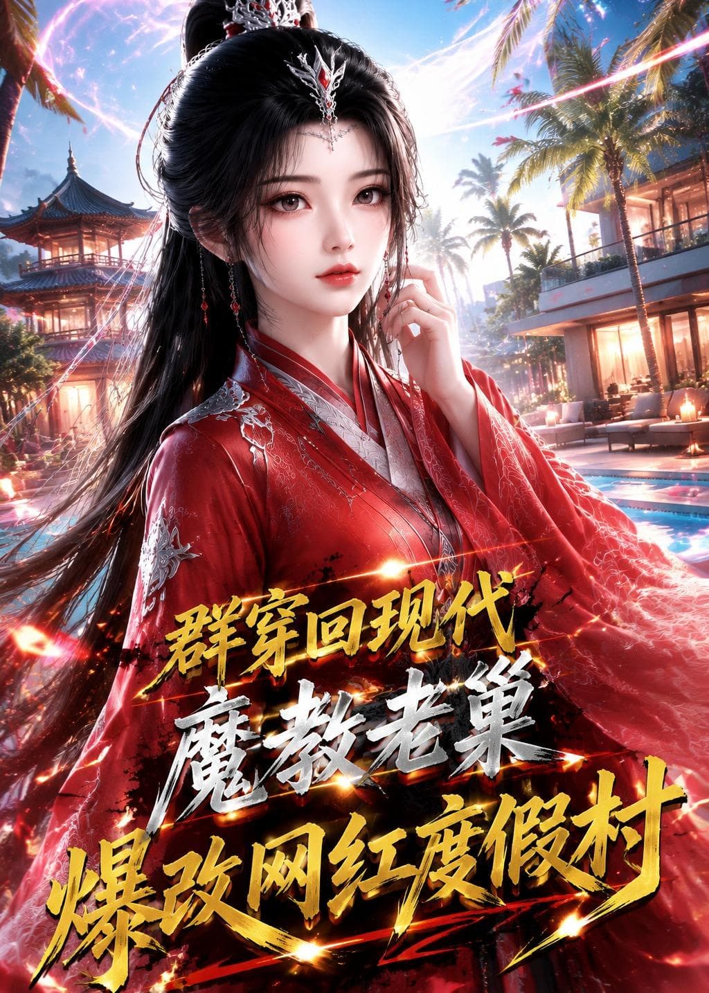 群穿回现代魔教老巢爆改网红度假村-剧集封面
