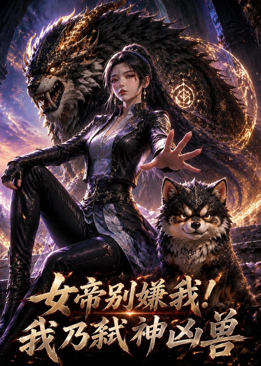 女帝别嫌我！我乃弑神凶兽-剧集封面