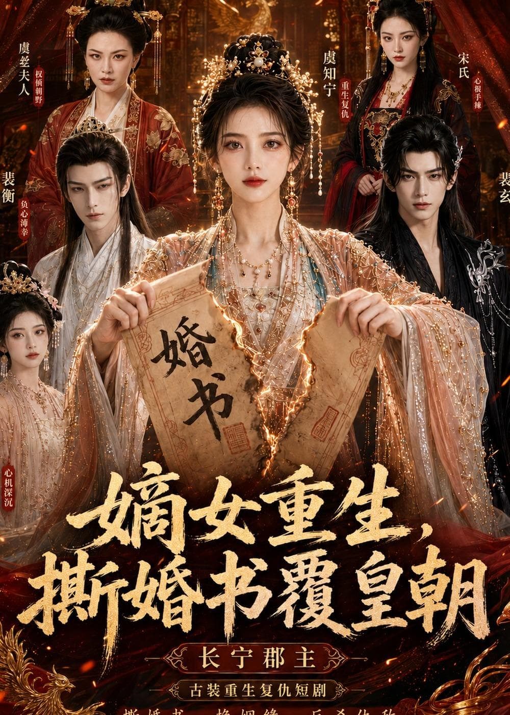 嫡女重生，撕婚书覆皇朝-剧集封面