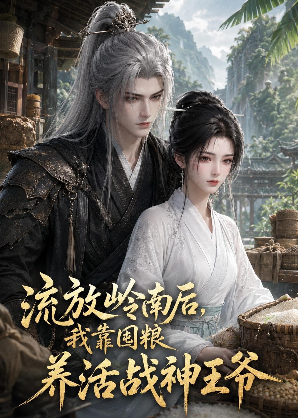 流放岭南后，我靠国粮养活战神王爷-剧集封面