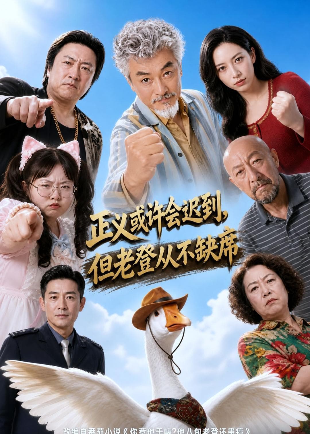 正义或许会迟到，但老爸从不缺席-剧集封面