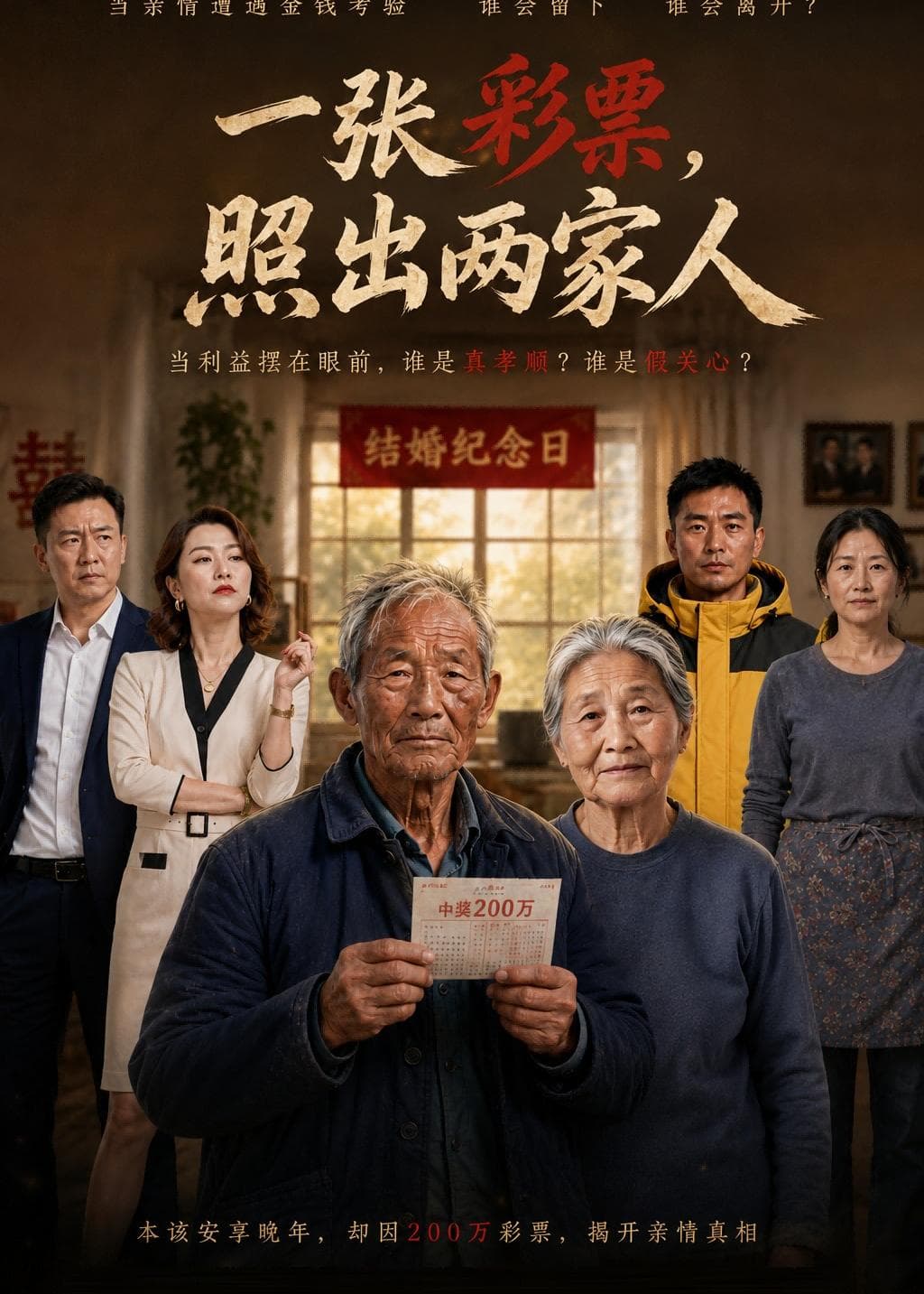 一张彩票，照出两家人-剧集封面