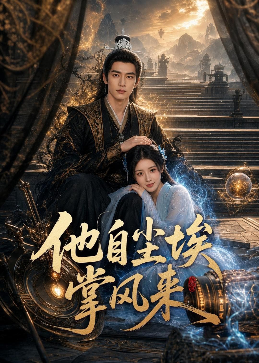 他自尘埃掌风来-剧集封面