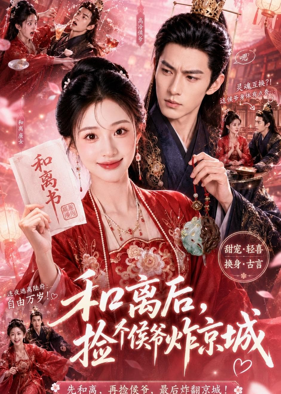 和离后，捡个侯爷炸京城-剧集封面