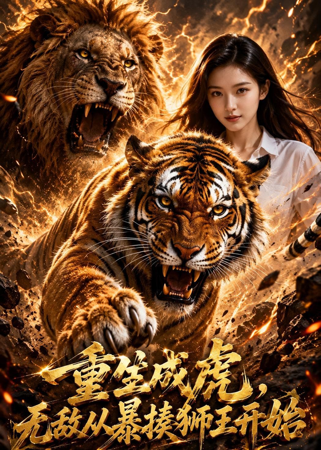 重生成虎，无敌从暴揍狮王开始-剧集封面