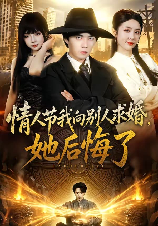 情人节我向别人求婚，她后悔了-短剧封面