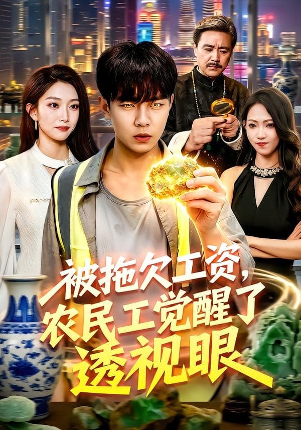 被拖欠工资，农民工觉醒了透视眼-短剧封面