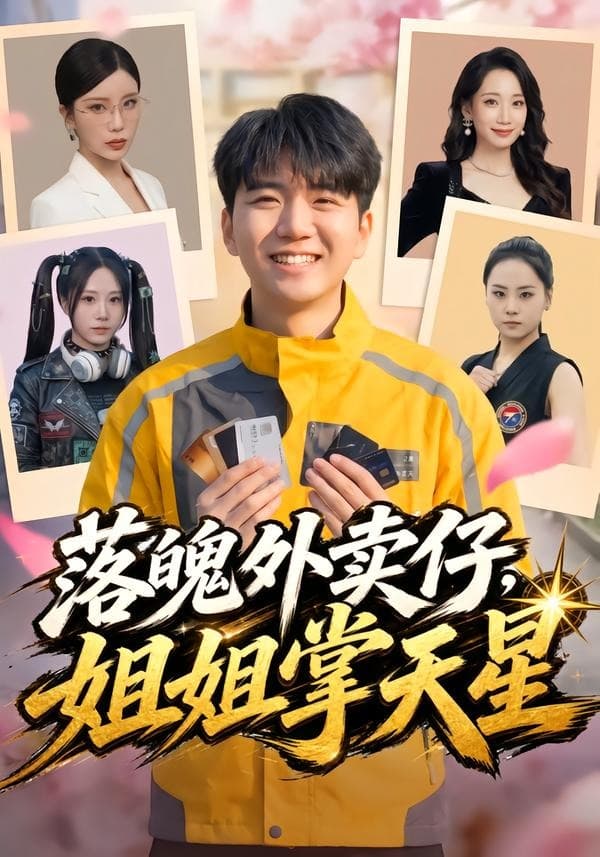 落魄外卖仔，姐姐掌天星-短剧封面