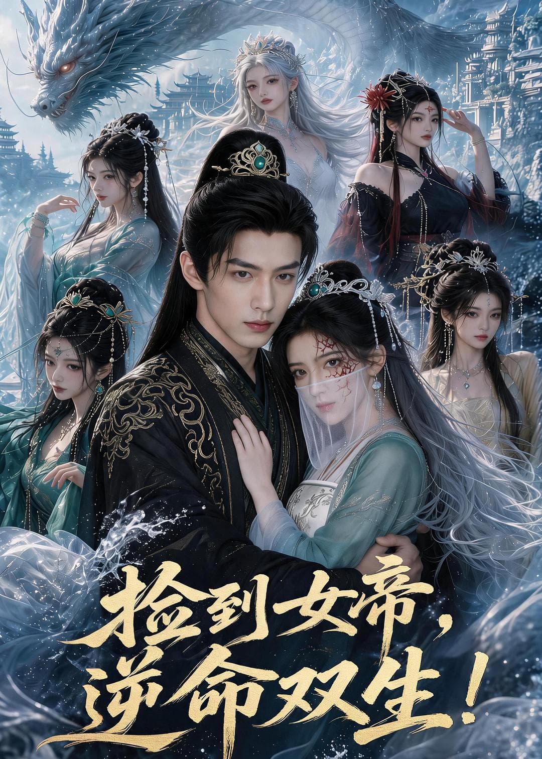 捡到女帝，逆命双生-剧集封面