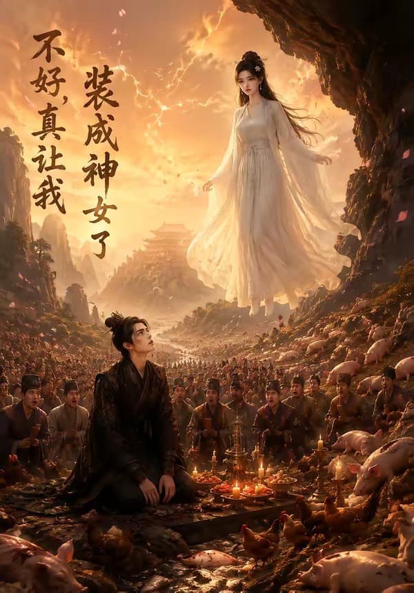 不好，真让我装成神女了-剧集封面