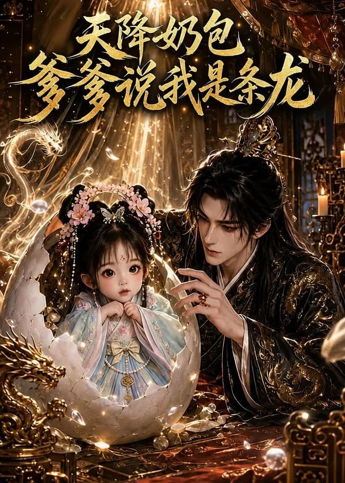 天降奶包，爹爹说我是条龙(AI漫剧)-剧集封面