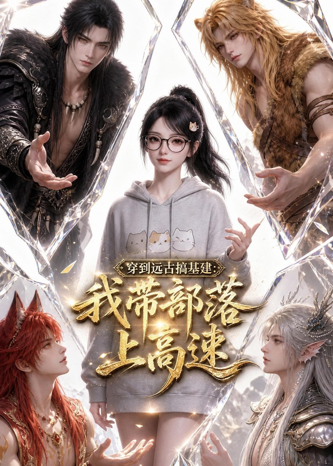 穿到远古搞基建：我带部落上高速-剧集封面