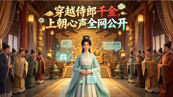穿越侍郎千金，上朝心声全网公开-剧集封面