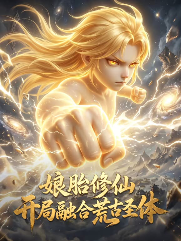 娘胎修仙：开局融合荒古圣体-动漫封面