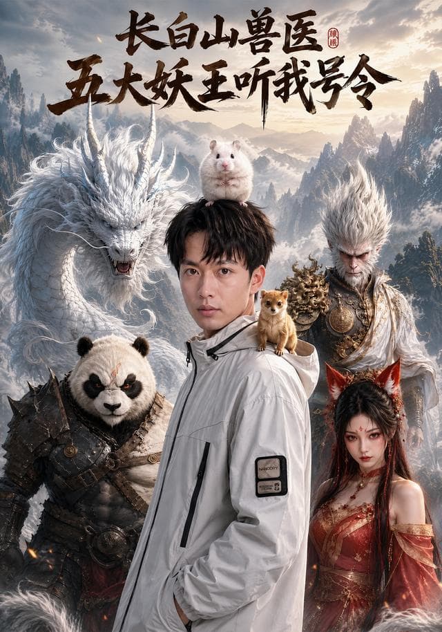 长白山兽医五大妖王听我号令-短剧封面