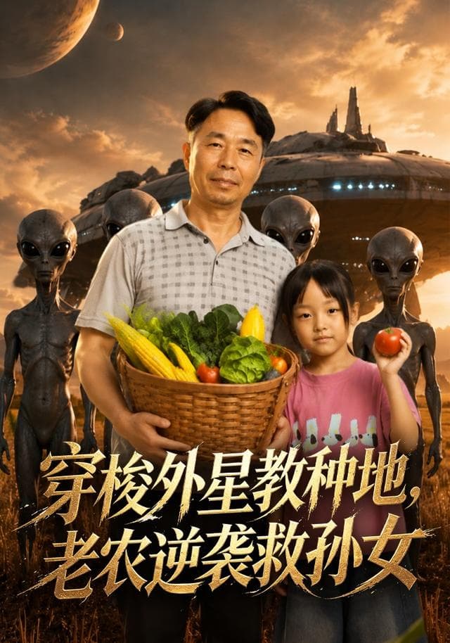 穿梭外星教种地，老农逆袭救孙女-短剧封面