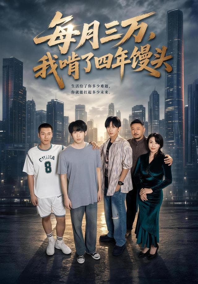 每月三万，我啃了四年馒头-短剧封面