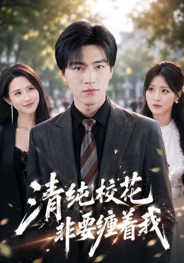 清纯校花非要缠着我-短剧封面