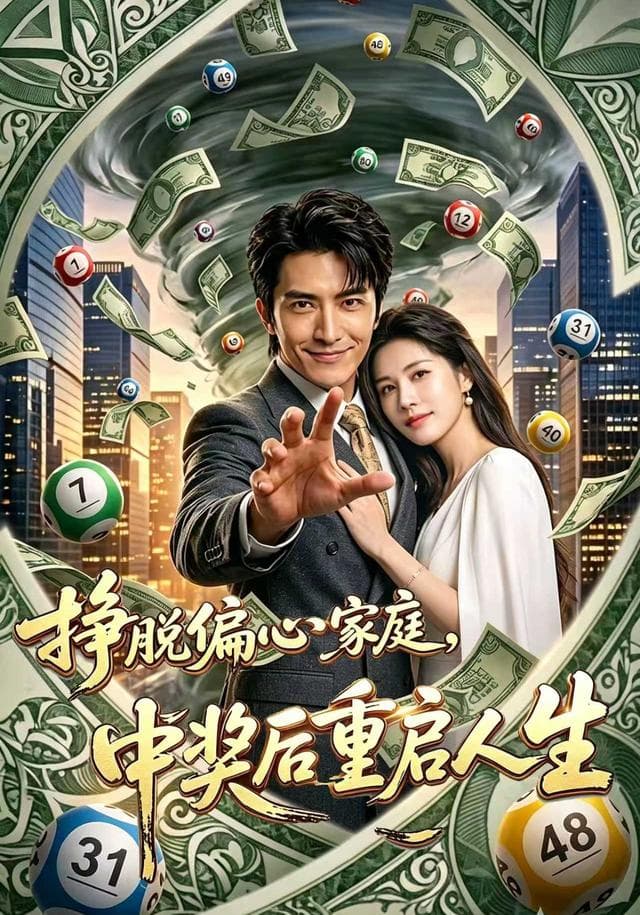 挣脱偏心家庭，中奖后重启人生-短剧封面