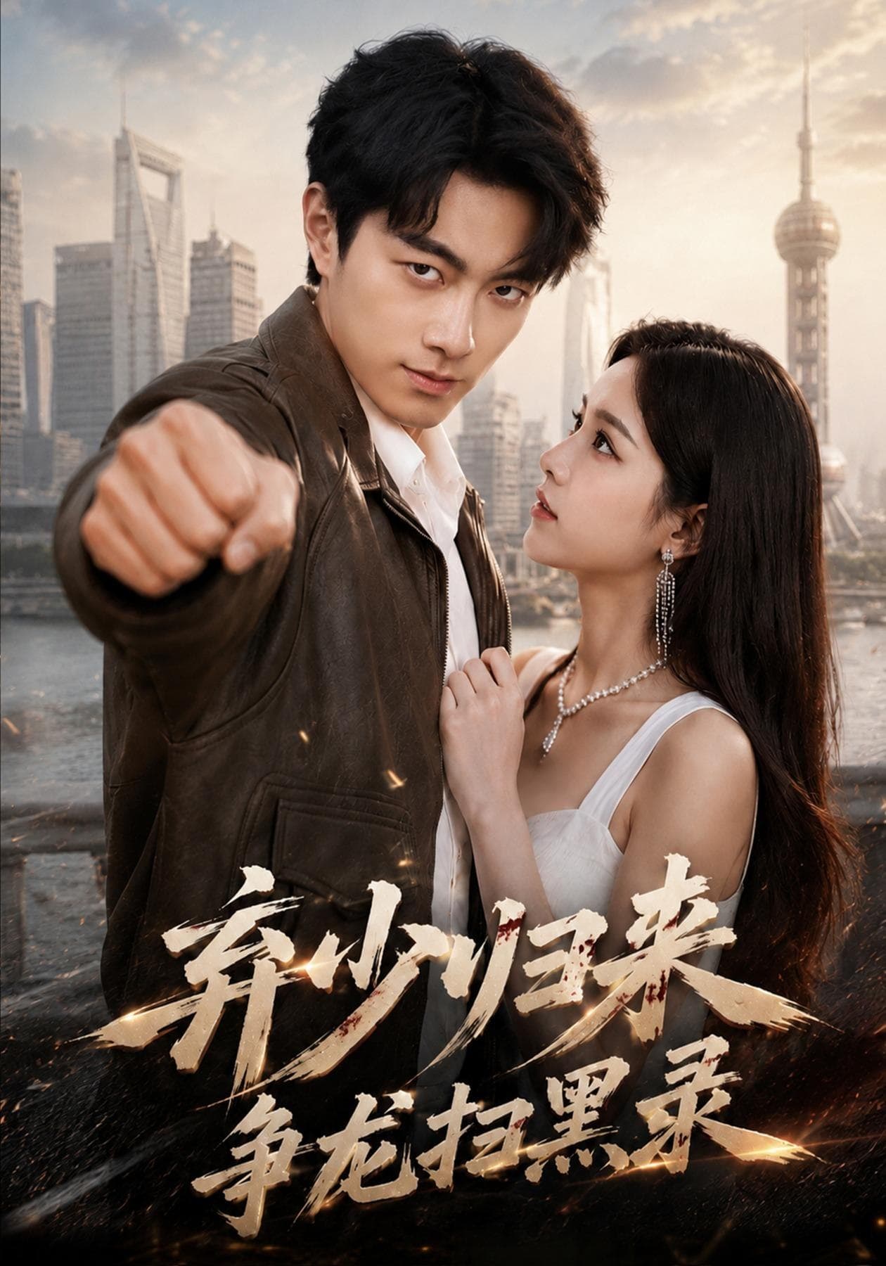 弃少归来，争龙扫黑录-短剧封面