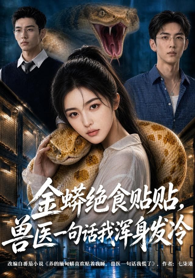 金蟒绝食贴贴,兽医一句话我浑身发冷
