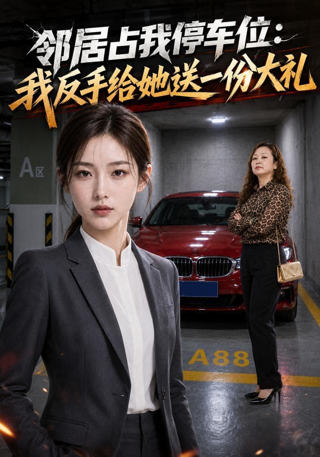 邻居占我停车位:我反手给她送一份大礼