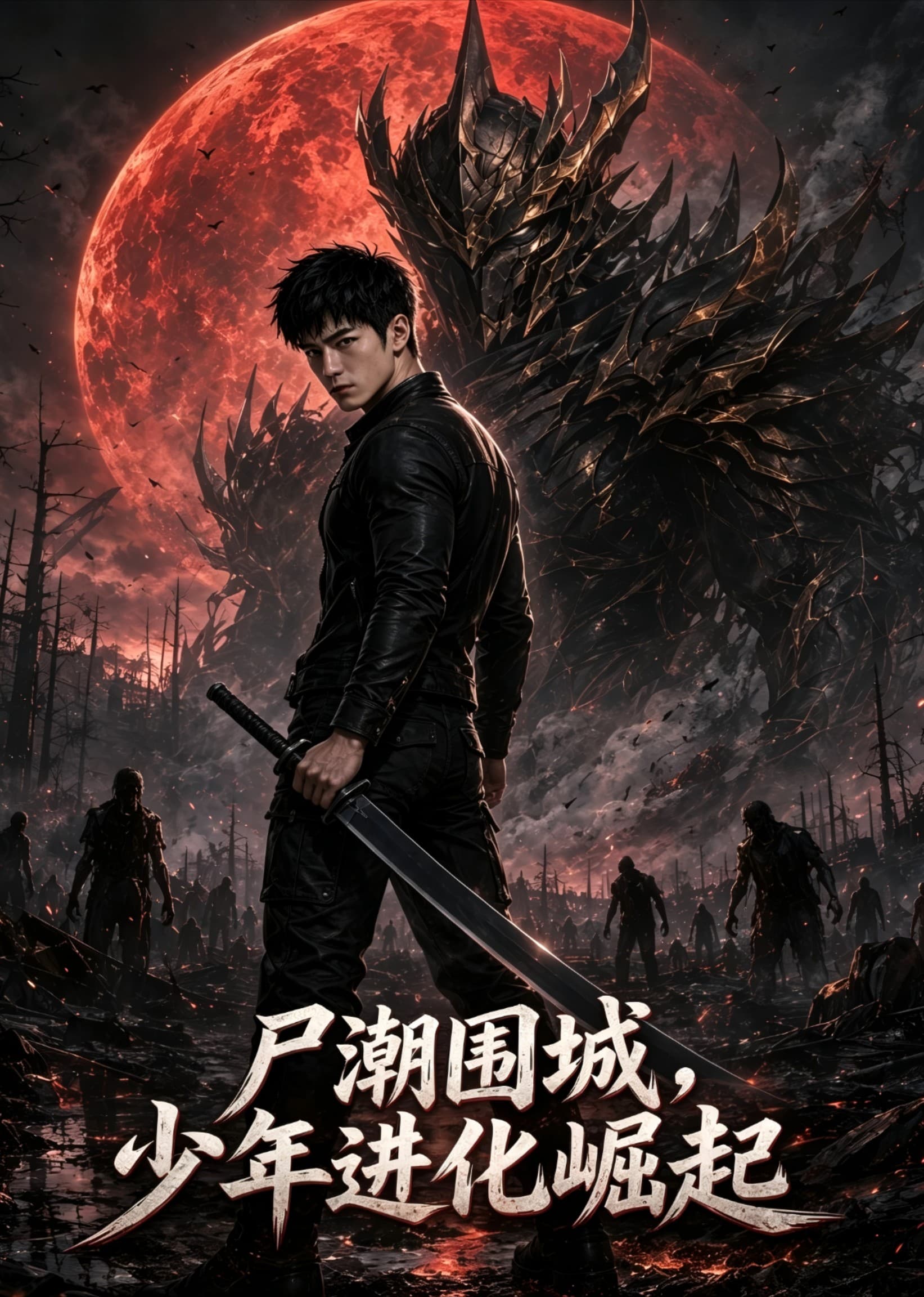 尸潮围城，少年进化崛起