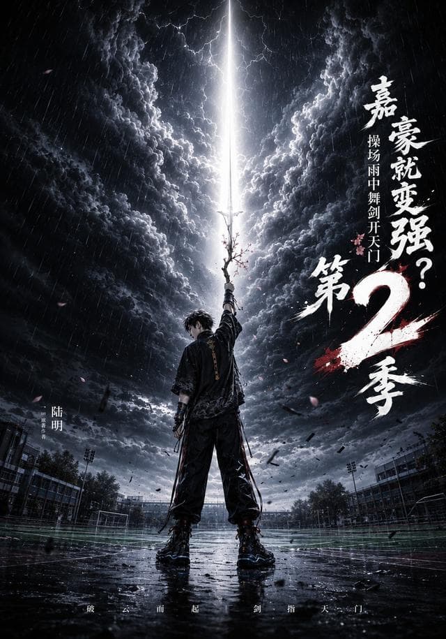 嘉豪就变强？操场雨中舞剑开天门第2季-剧集封面