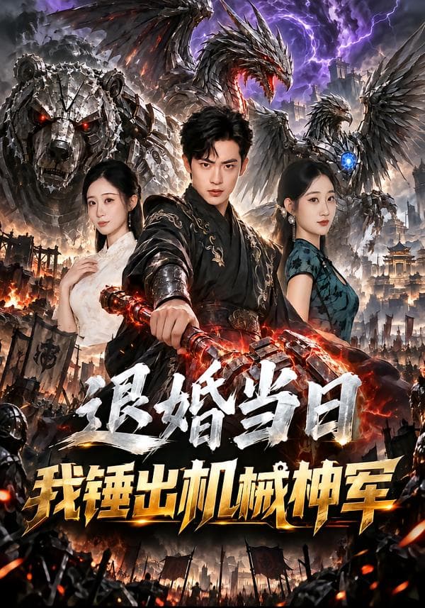 退婚当日我锤出机械神军-短剧封面
