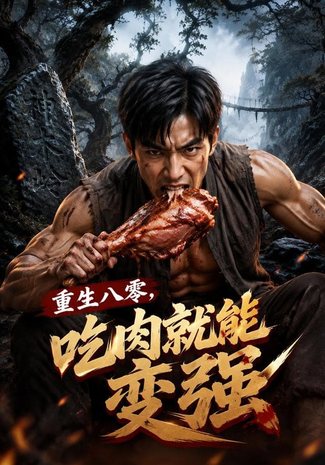 重生八零，吃肉就能变强-剧集封面