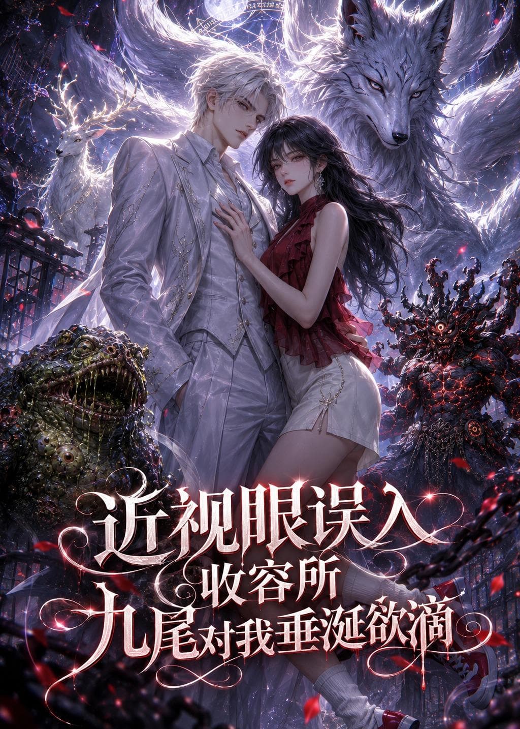 近视眼误入收容所：九尾对我垂涎欲滴-剧集封面