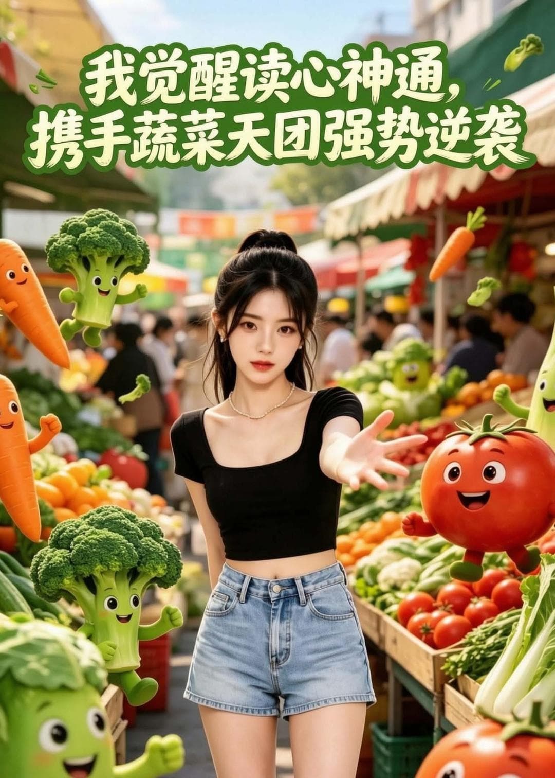我觉醒读心神通，携手蔬菜天团强势逆袭-剧集封面
