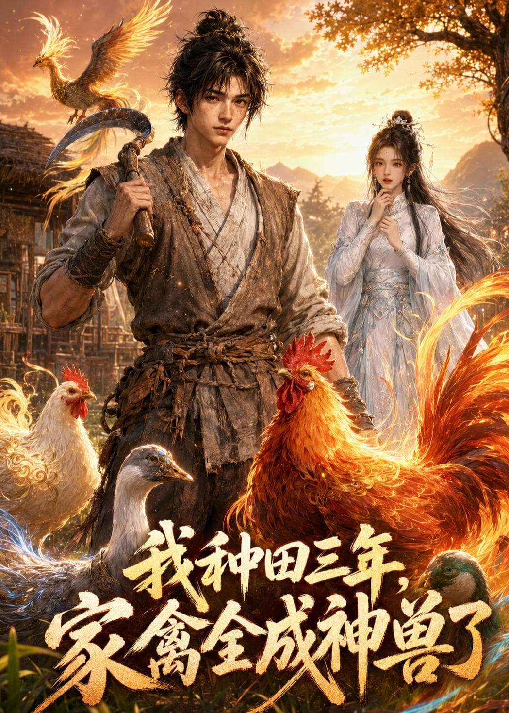 我种田三年，家禽全成神兽了-剧集封面