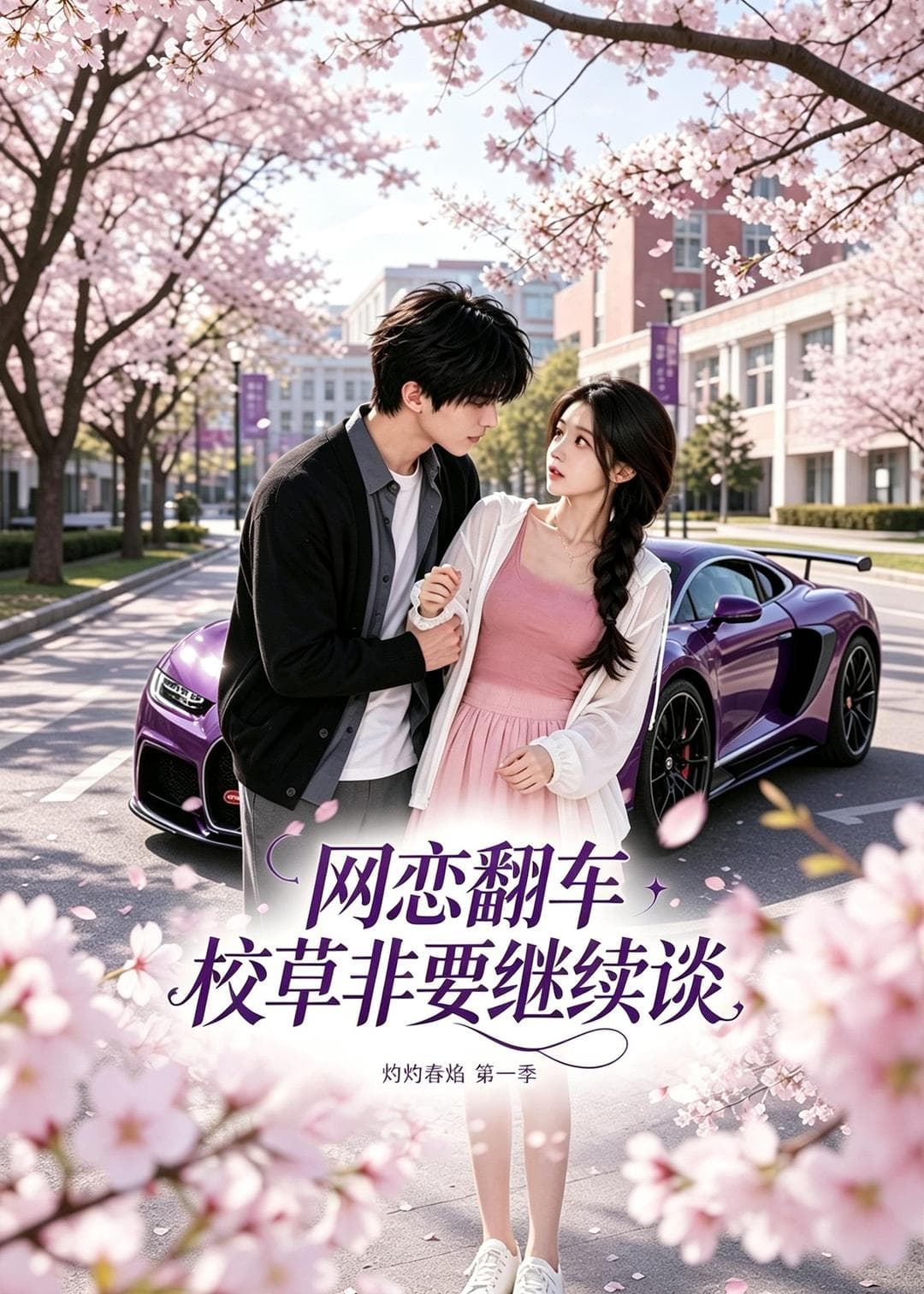 网恋翻车校草非要继续谈灼灼春焰第一季-剧集封面