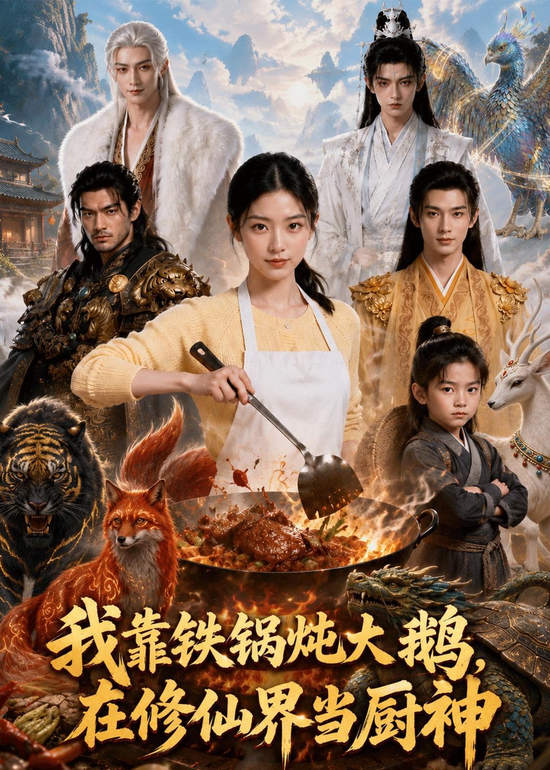 我靠铁锅炖大鹅，在修仙界当厨神-剧集封面