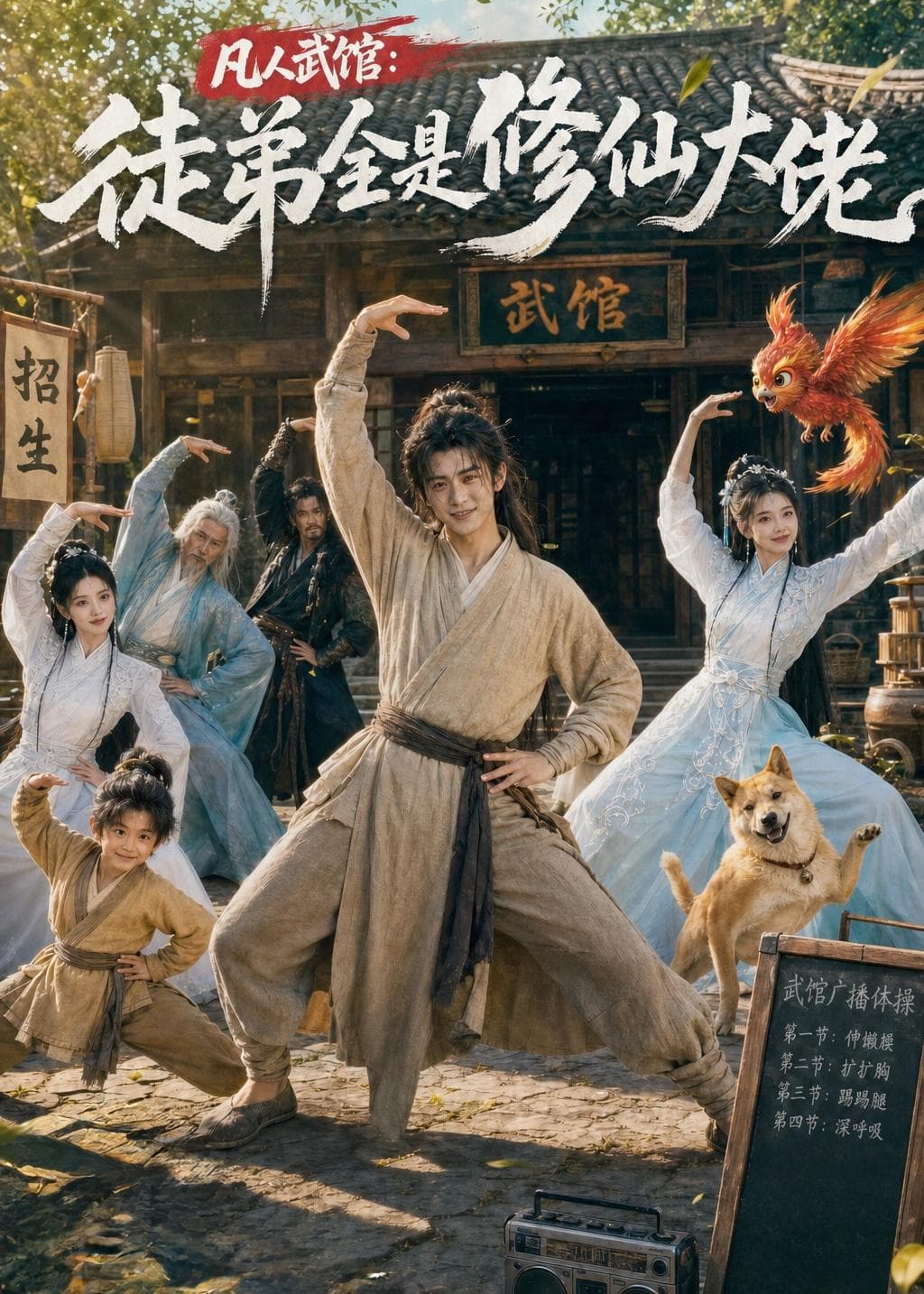 凡人武馆：徒弟全是修仙大佬-剧集封面