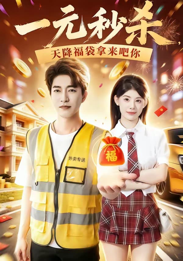 一元秒杀，天降福袋拿来吧你-短剧封面