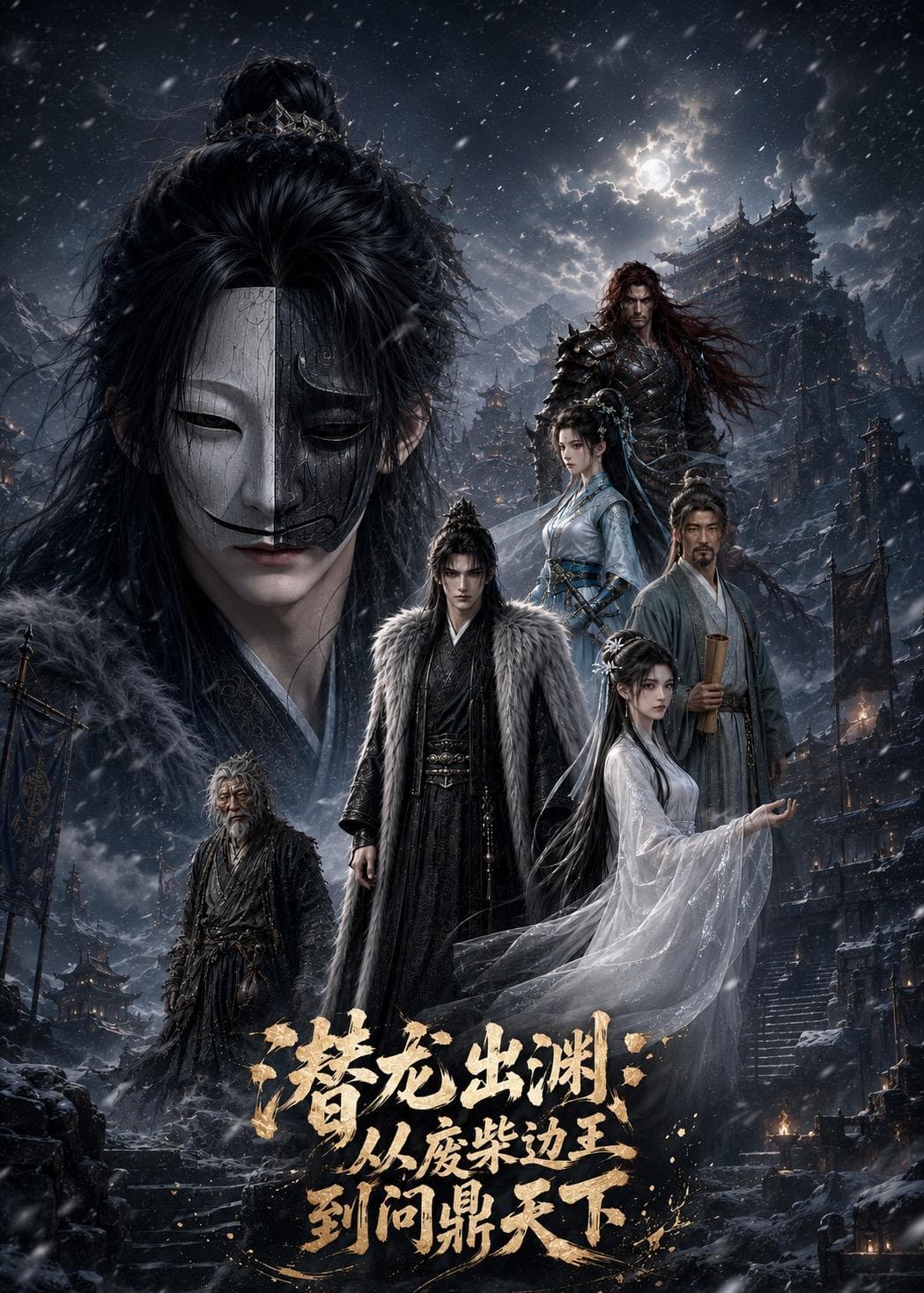潜龙出渊,从废柴边王到问鼎天下-剧集封面