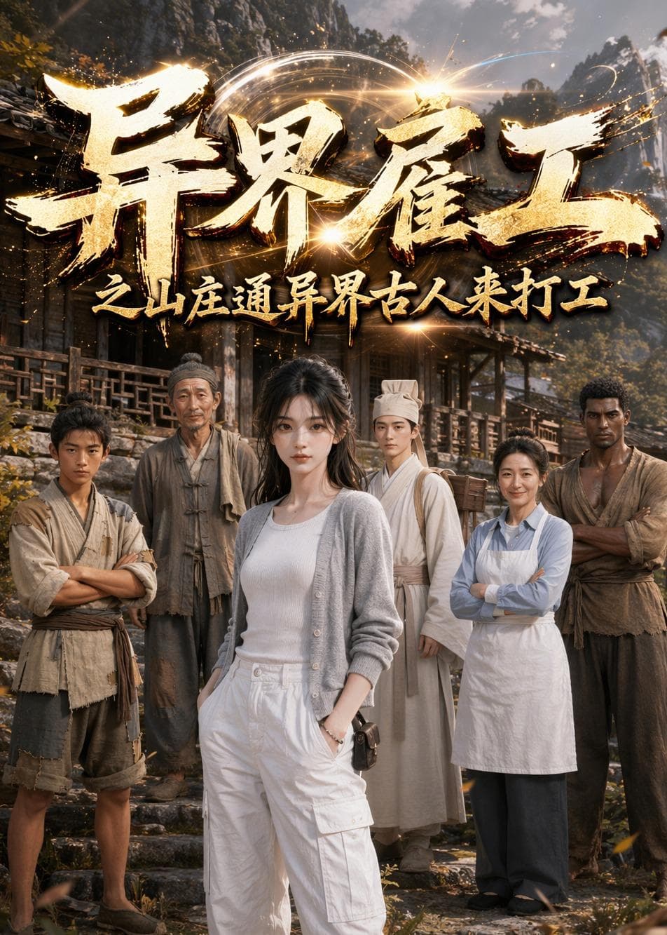 异界雇工之山庄通异界古人来打工-剧集封面