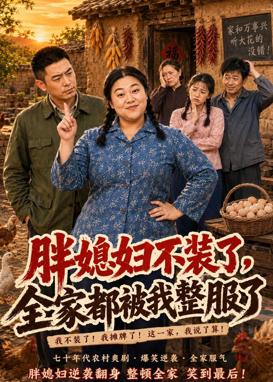 胖媳妇不装了，全家都被我整服了-剧集封面