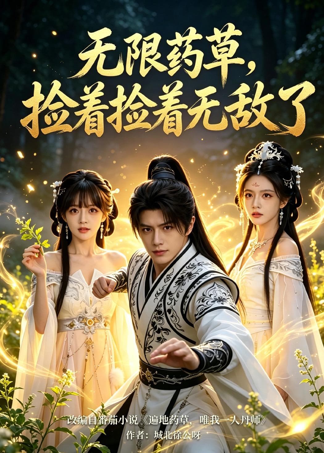 无限药草：捡着捡着无敌了-剧集封面