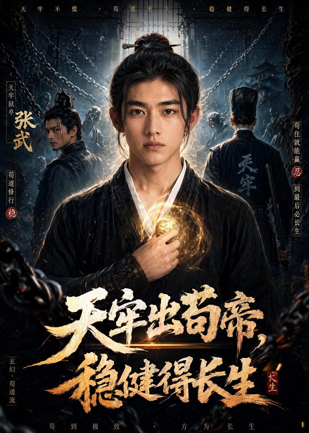 天牢出苟帝，稳健得长生-剧集封面