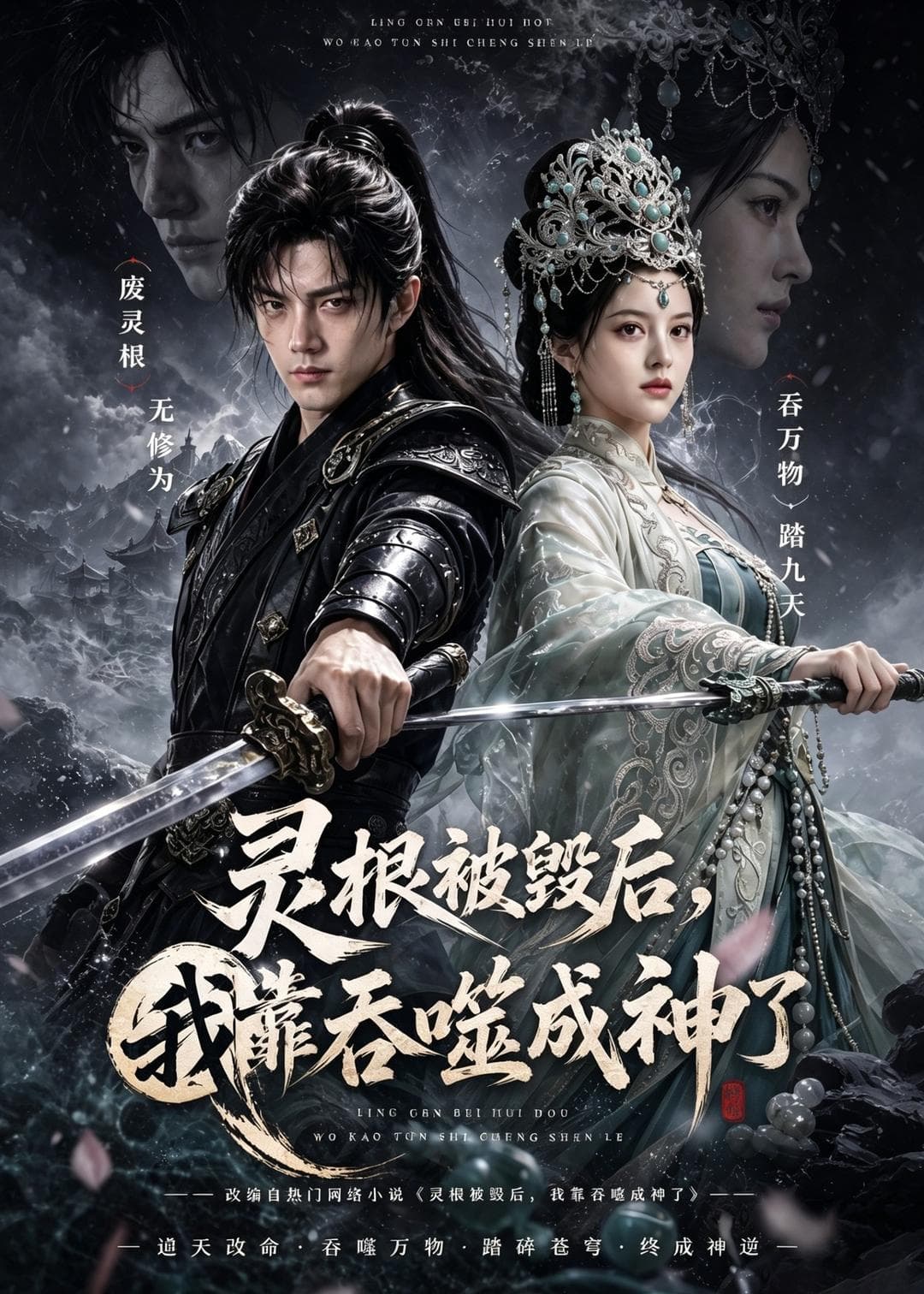 灵根被毁后，我靠吞噬成神了-剧集封面