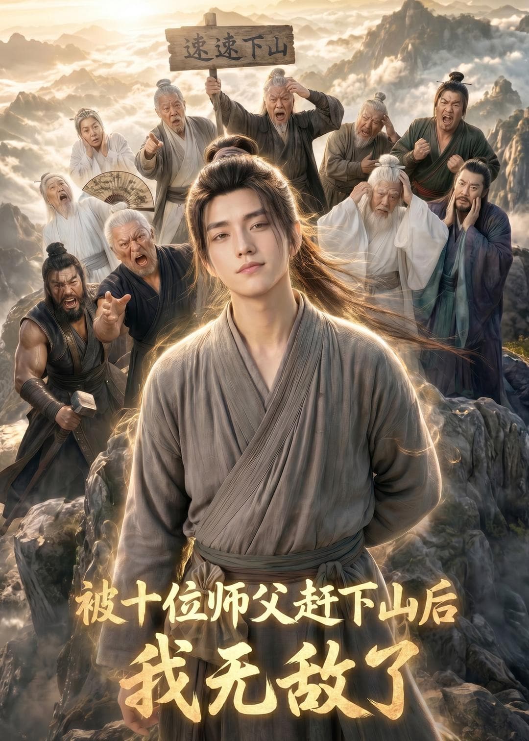 被十位师父赶下山后我无敌了-剧集封面