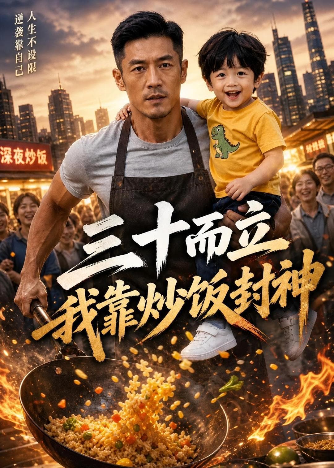 三十而立，我靠炒饭封神-剧集封面